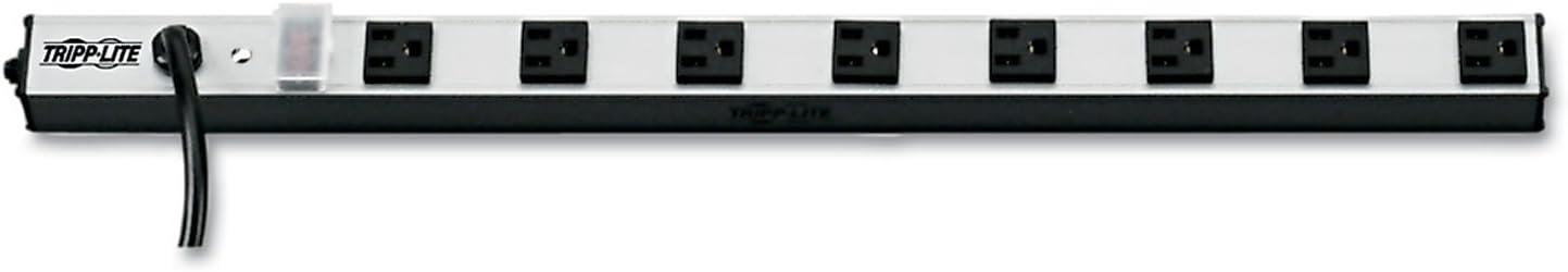 Tripp Lite 8 Outlet Power Strip with 15ft Cord for Versatile Use