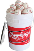 Official League Competition Grade Baseballs Bucket - 24 Pack