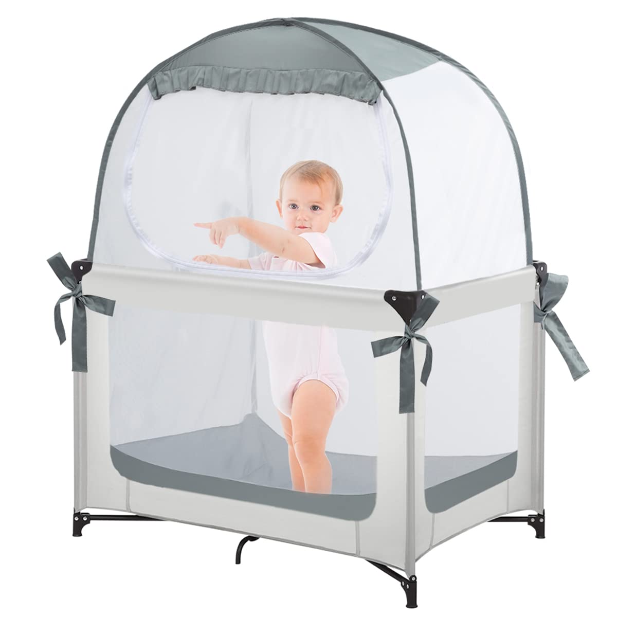 Safe Baby Tent for Playpens & Cribs