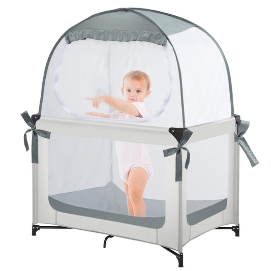 Safe Baby Tent for Playpens & Cribs
