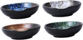Ceramic Dual Sauce Bowls Set