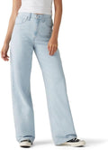 Womens Cinch Baggy Jeans - High Rise Wide Straight Fit