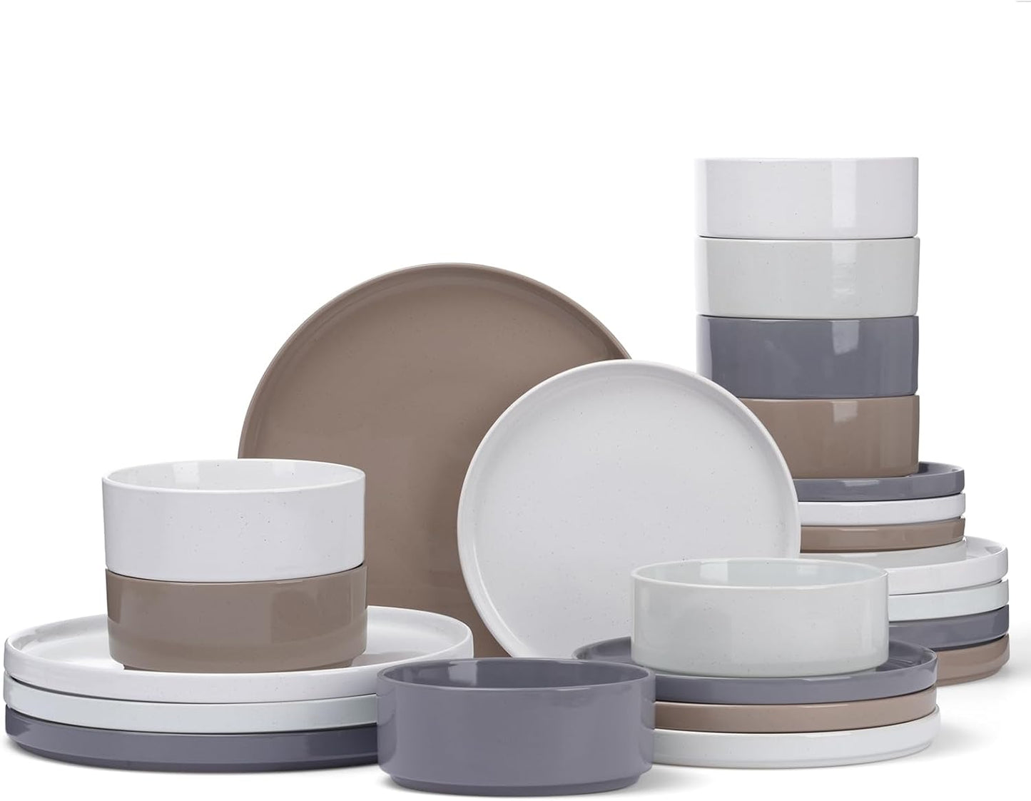 Famiware Nebula Plates and Bowls Set for Stylish Dining