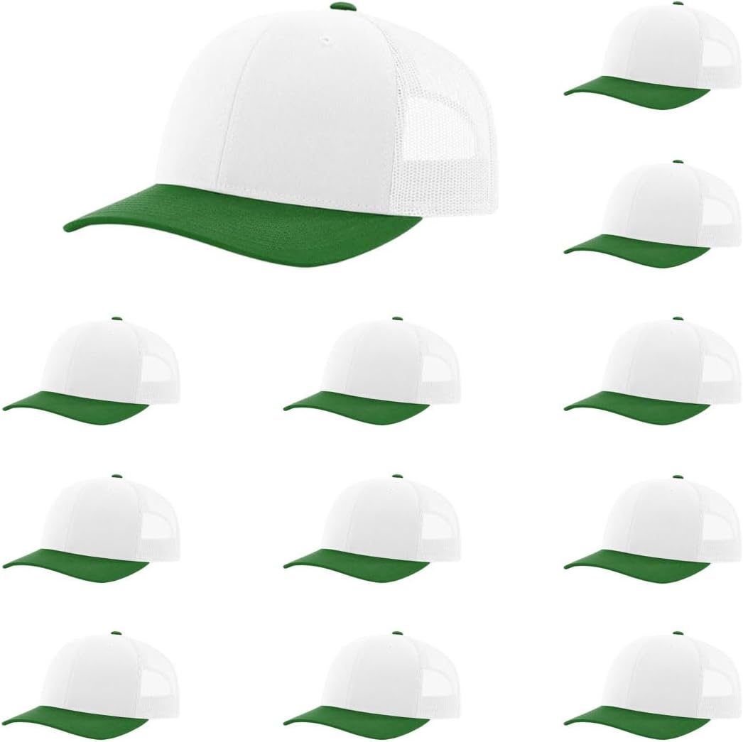 Richardson 112 Classic Six-Panel Adjustable Snapback Trucker Cap