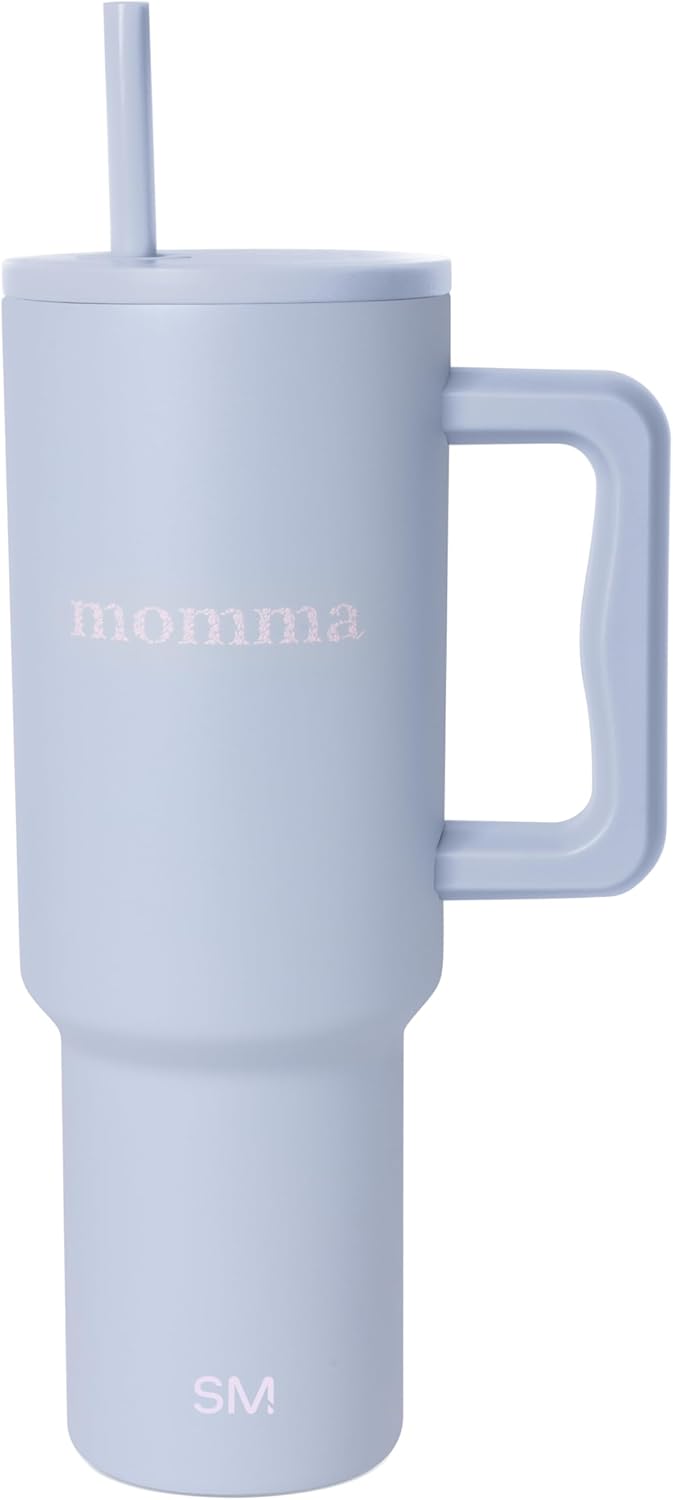 Simple Modern 40 oz Trek Tumbler with Handle and Straw Lid