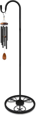Upgraded Adjustable Shepherds Hooks 63 in Wind Chime Stand - Stable