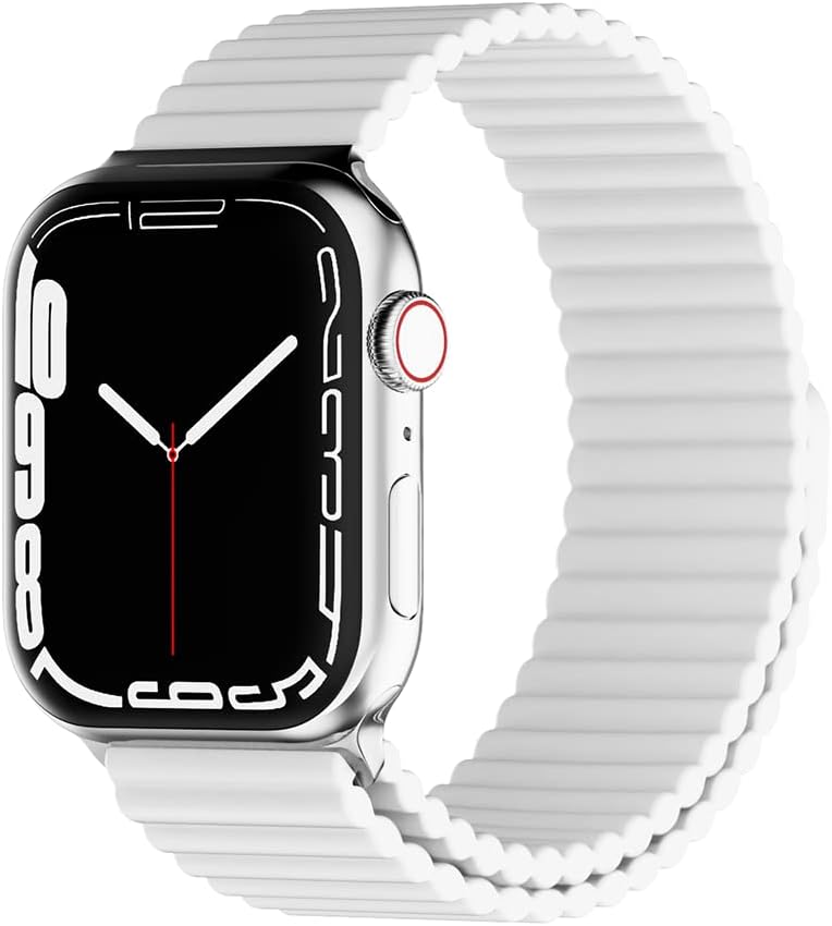 HeiKe Magnetic Silicone Apple Watch Band - Sport Loop, Ultra Comfort