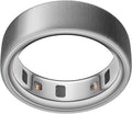 Oura Ring 4 Brushed Silver Size 11 - Smart Ring for 24/7 Health