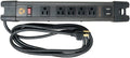 5 Outlet All-Metal Magnetic Power Strip with 2.4A USB - Heavy-Duty