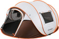 EchoSmile Instant Pop Up Camping Tent 4 Person - Quick Setup, Water