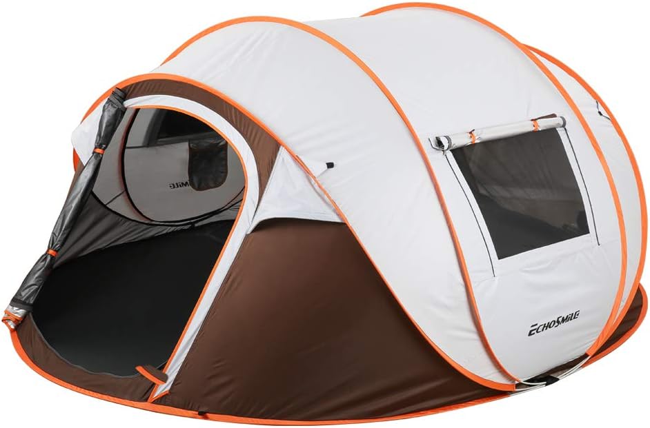 EchoSmile Instant Pop Up Tent - Easy Setup, Water Resistant