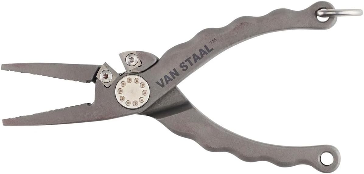 Van Staal 6 Titanium Pliers Kit: Secure Lanyard & Sheath