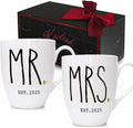 Love Story: Couple Coffee Mug Set - Anniversary & Engagement Gift