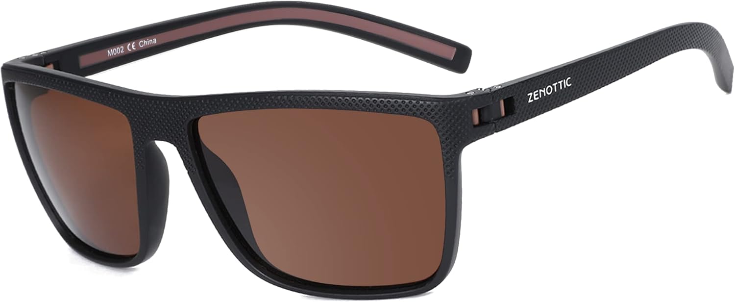 ZENOTTIC Polarized Sunglasses for Men with UV400 Protection