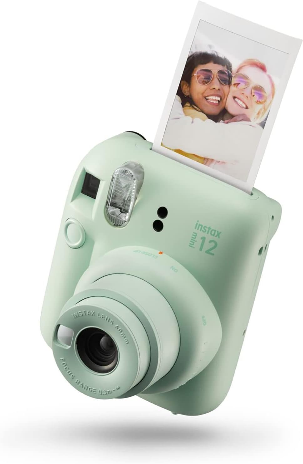 Fujifilm Instax Mini 12 Instant Camera - Compact Mint Green Design