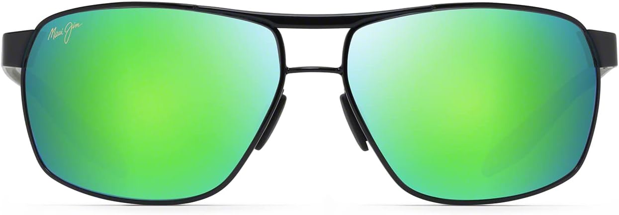 Maui Jim Men's The Bird Polarized Rectangular Sunglasses Review