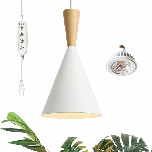 Hanging Grow Lights for Indoor Plants with Timer and Power Cord