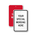Custom Vertical Reflective Sign 24in x 36in - Durable 3M Reflective