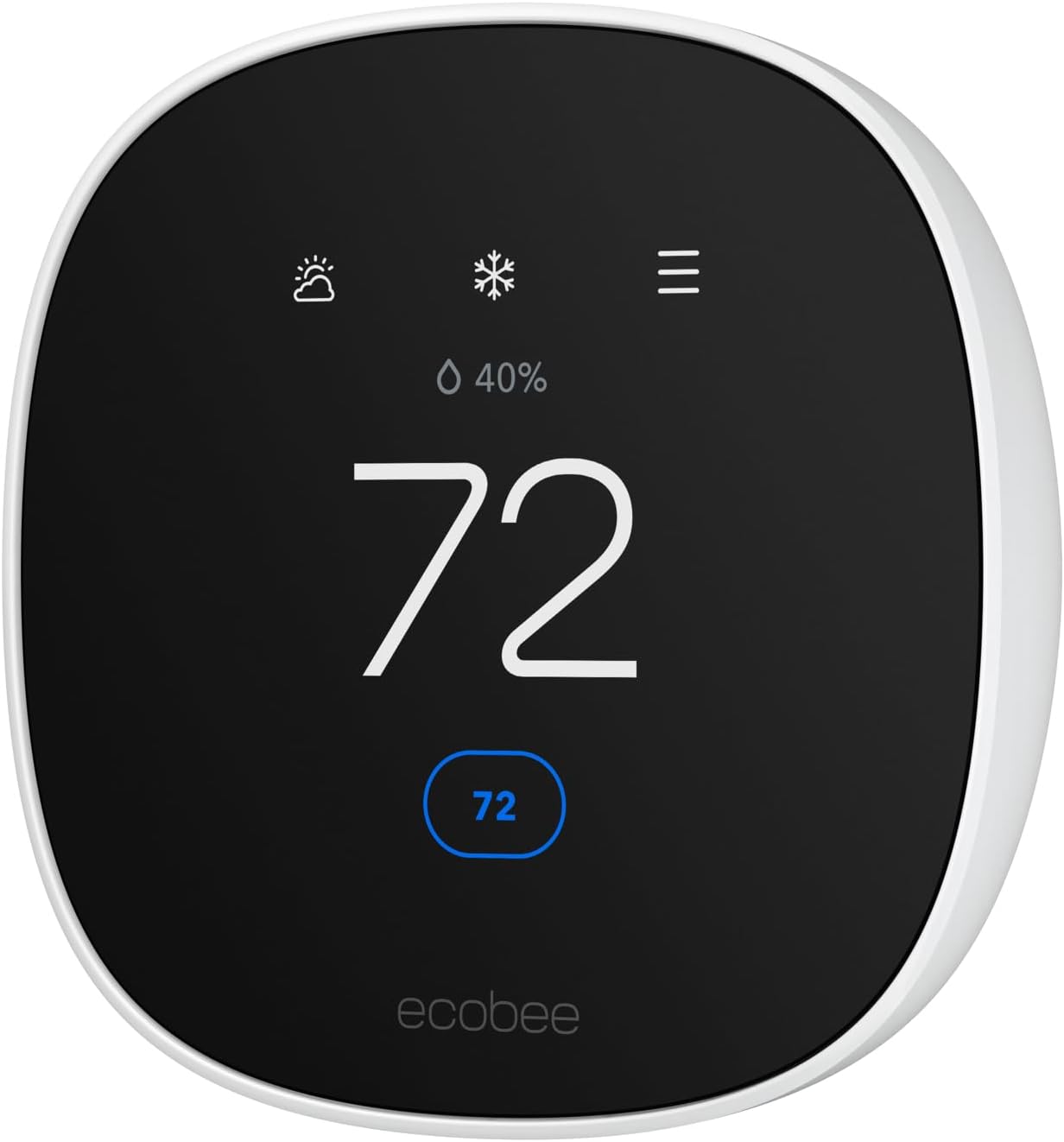ecobee Smart Thermostat Essential - Energy Star Certified Device