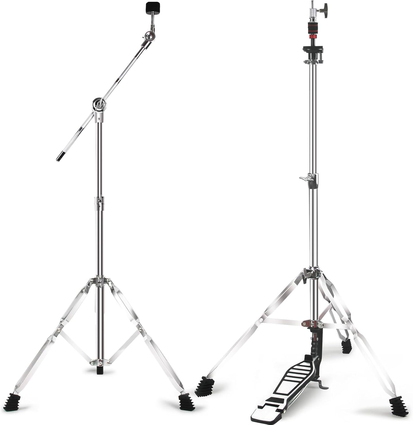 Hi Hat Stand and Boom Cymbal Stand Set for Drummers