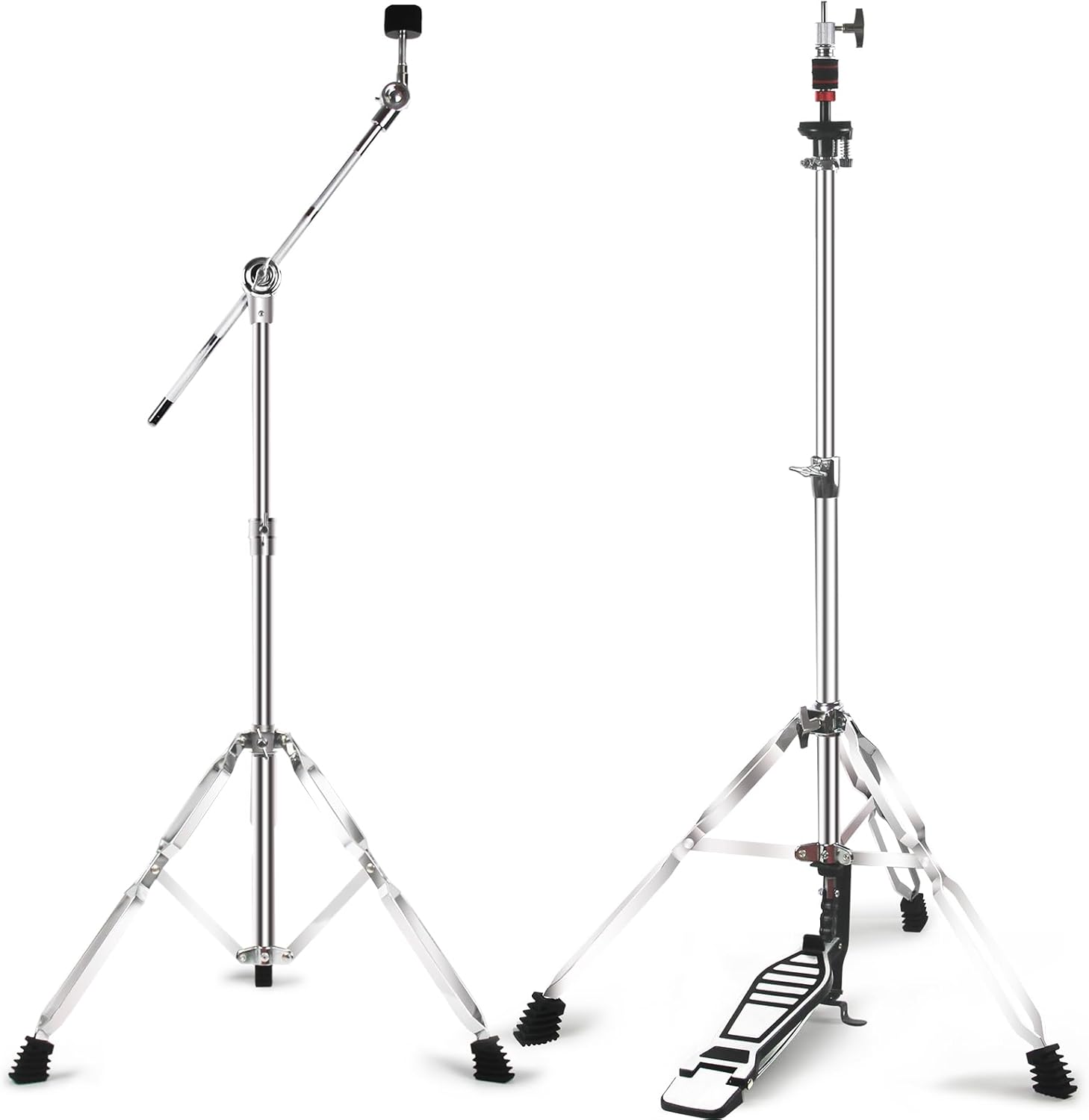Hi Hat Stand and Boom Cymbal Stand Set for Drummers