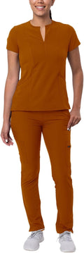 Adar Addition Go-Higher Scrub Set for Women - Stylish Comfort
