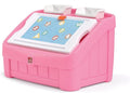 Step2 2-in-1 Toy Box & Art Lid - Kids Storage and Easel