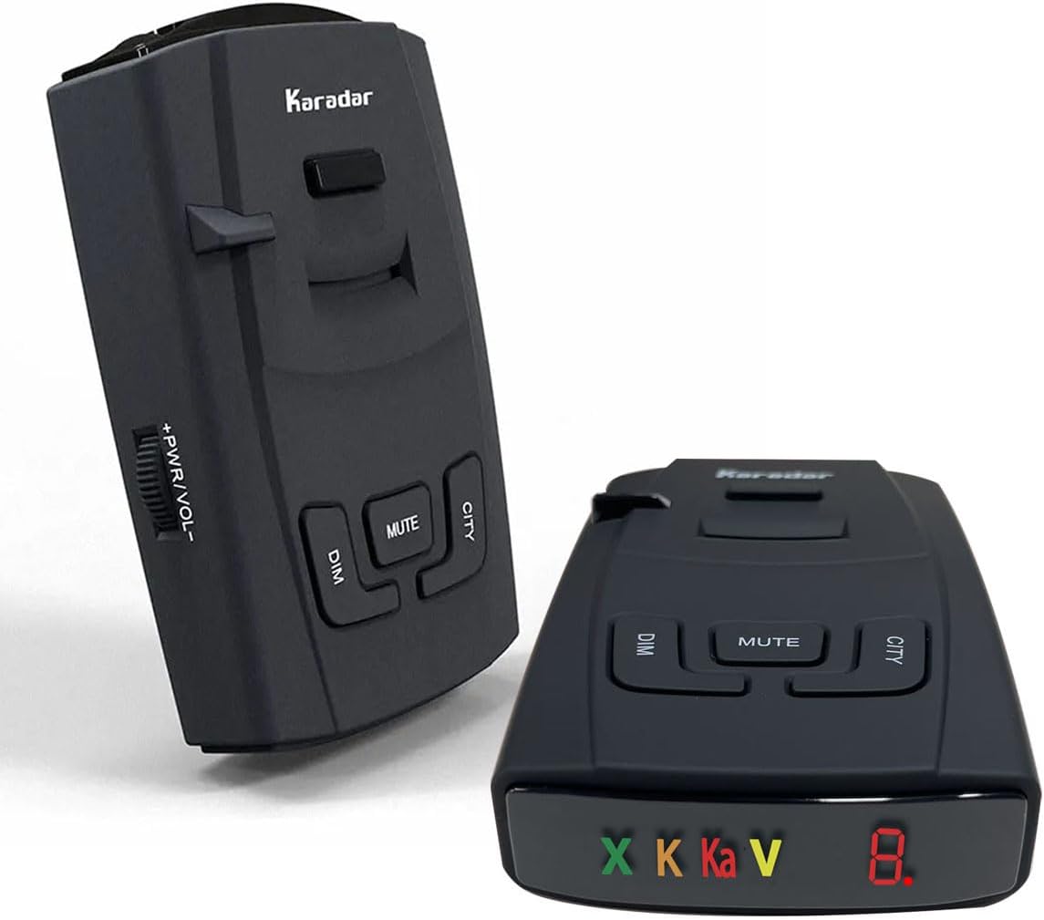 Radar Detector X/K/Ka Band & Laser Detection for Cars