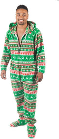 Forever Lazy Footed Adult Onesies Unisex - Cozy Removable Feet Novelty