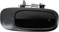 TRQ Front Right Exterior Door Handle Black - Direct Fit Replacement