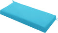 Outdoor Bench Cushion Waterproof 42in x 18in Teal - Comfortable