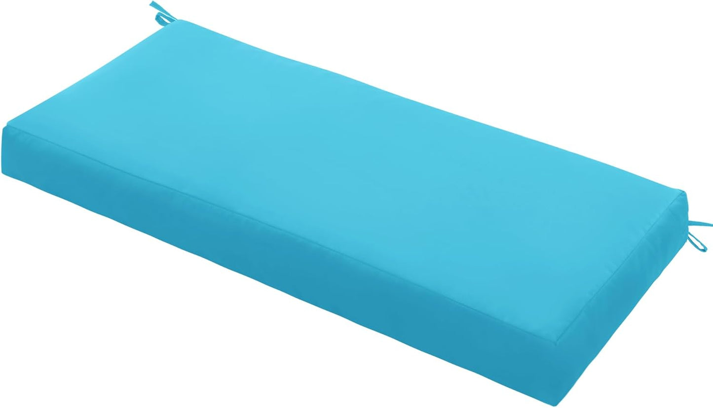 Outdoor Bench Cushion Waterproof 42x18 Fade-Resistant Comfort