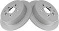 TRQ Rear Brake Rotors Set Compatible with 2010-2020 Lexus & Toyota