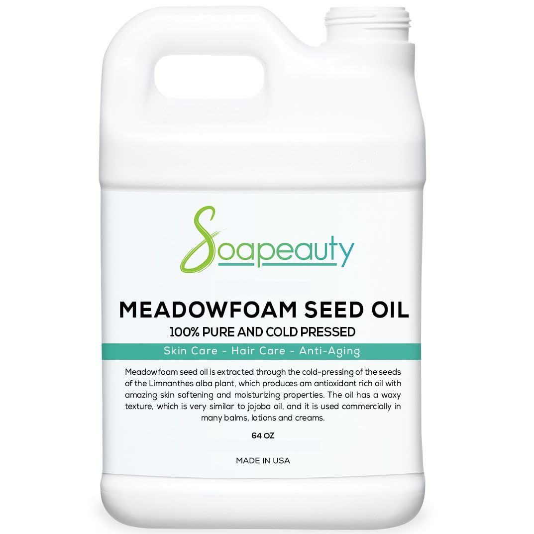 Meadowfoam Seed Oil Cold Pressed Unrefined for Skin & Hair Care