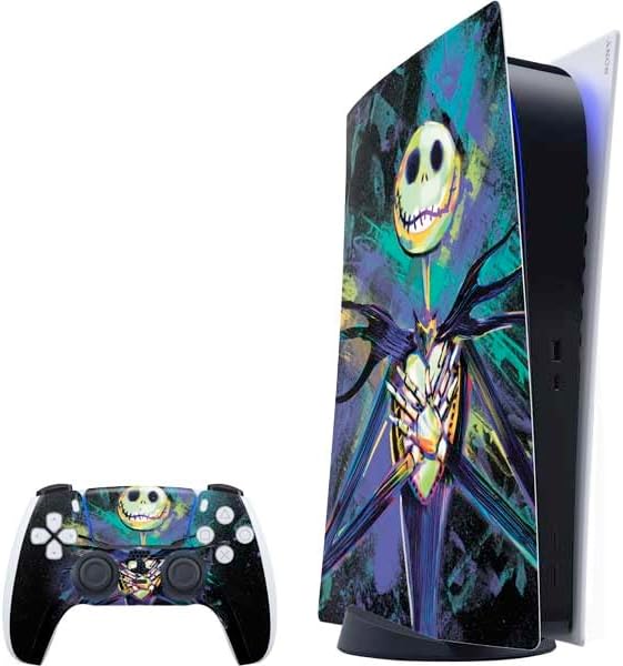 Skinit Decal Gaming Skin for PS5 - Nightmare Before Christmas Design