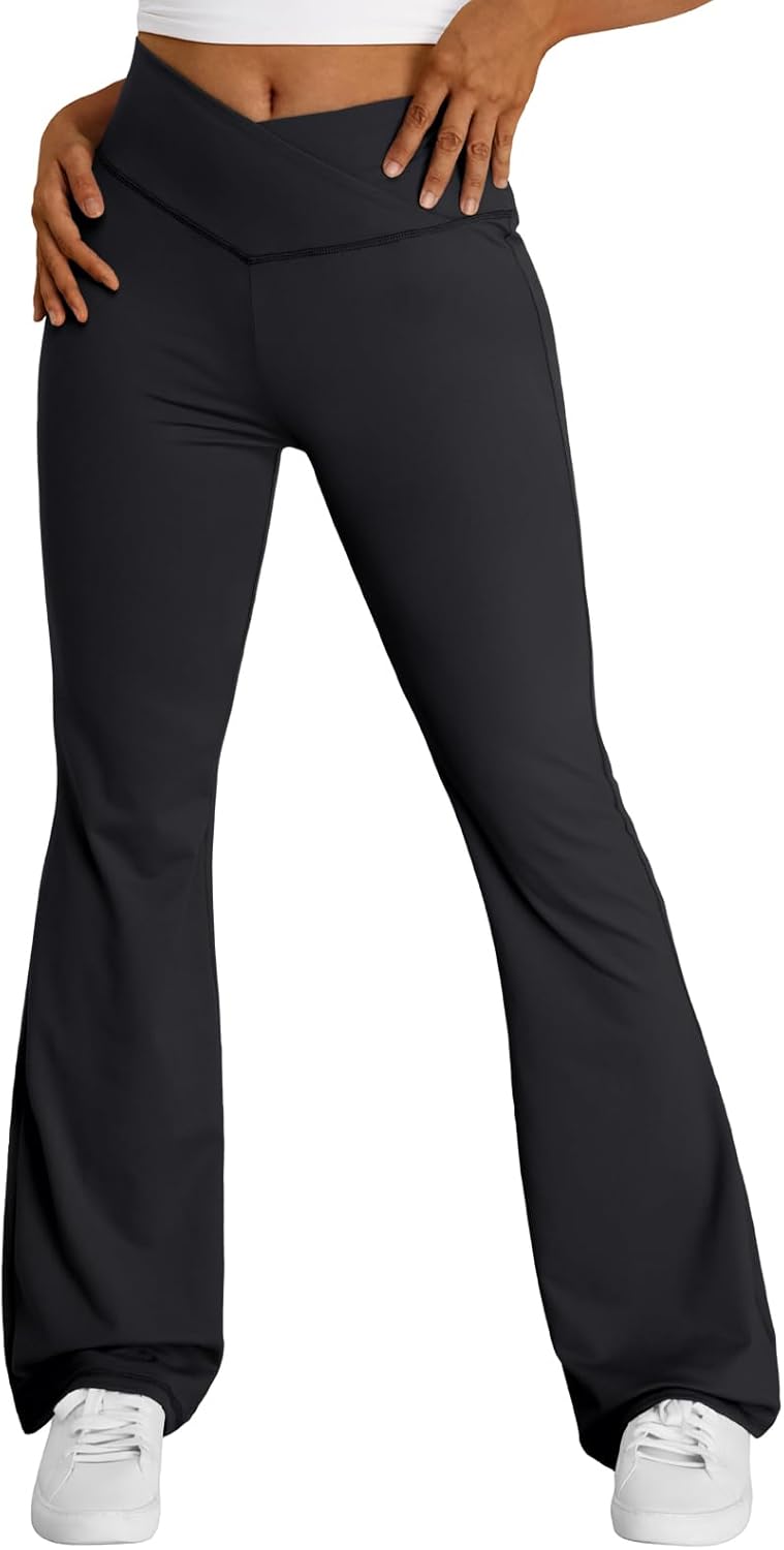 2024 V-Crossover Flare Leggings for Women