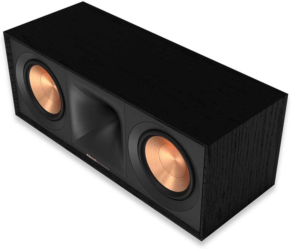Klipsch R-50C Horn-Loaded Center Channel Speakers for Home Theater