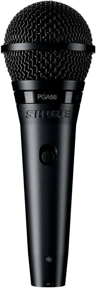 Shure PGA58 Dynamic Microphone for Vocals with Cardioid Pattern