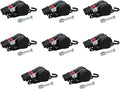 Mytee Products 8 Pack 1in x 10ft Auto Retractable Ratchet Straps