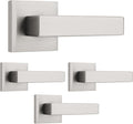 Probrico Square Dummy Door Lever 4 Pack - Non-Turning Pull
