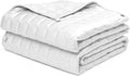 Cooling Weighted Blanket for Adults King Size - Silky Bamboo Cover