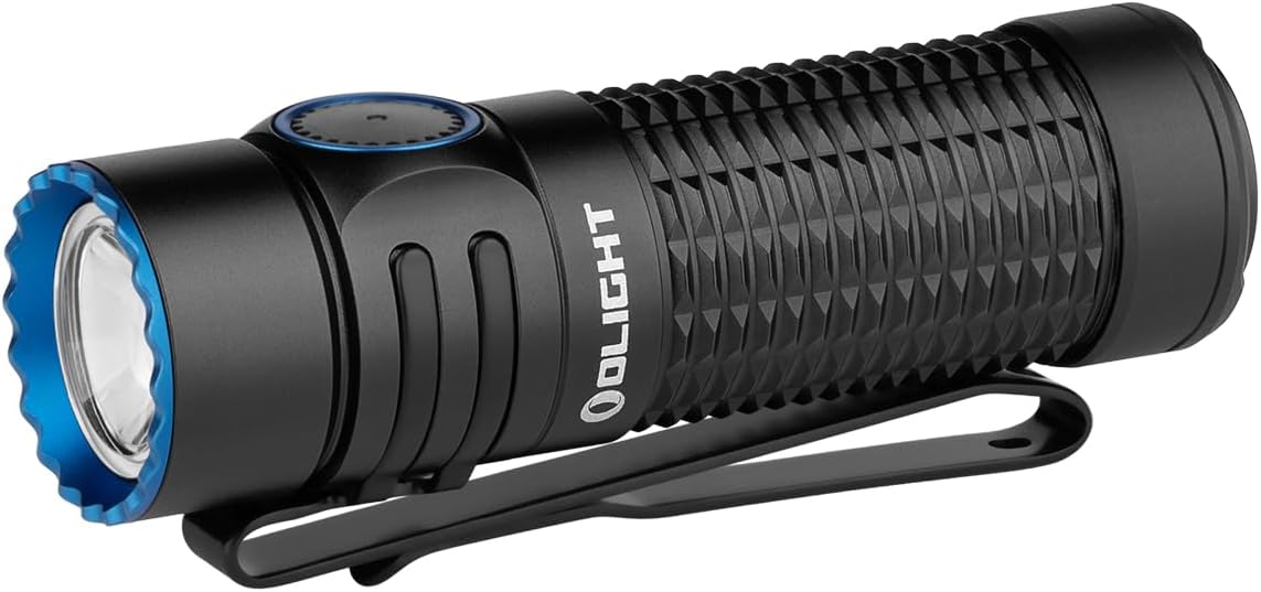 OLIGHT Warrior Nano Tactical Flashlight: 1200 Lumens EDC Light