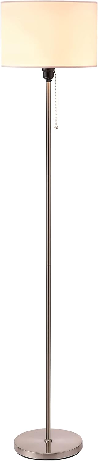 OBright Ted Drum Shade Standing Lamp for Modern Interiors