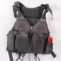 JKSPORTS Fly Fishing Vest - Multifunctional Life Jacket for Water