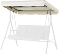 Flexzion Replacement Canopy for Outdoor Swing 66in x 45in - Weather