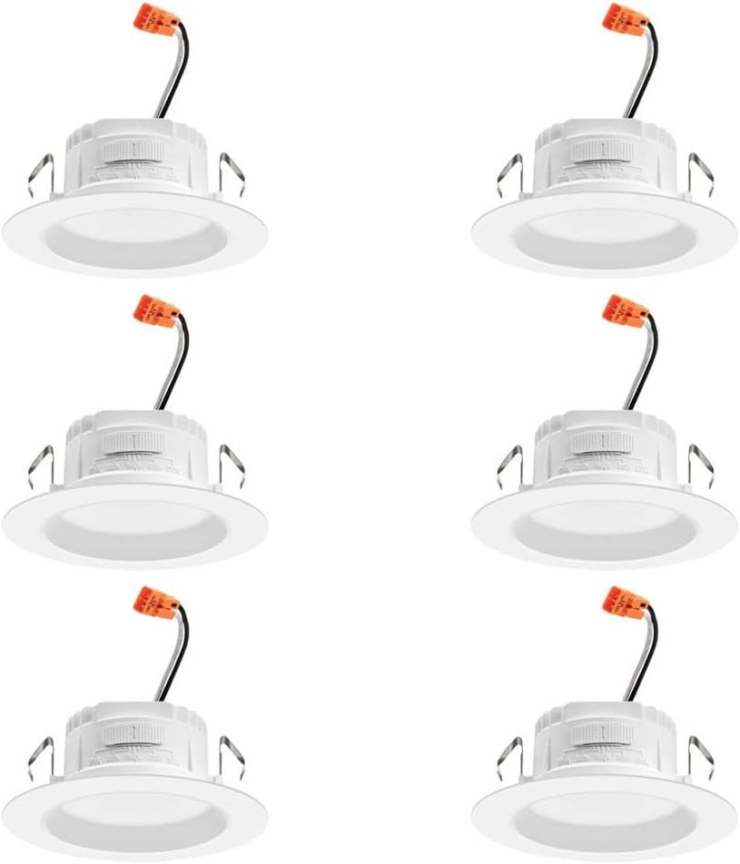 Juno 4 Inch LED Recessed Lighting Trim Kit for Versatile Use