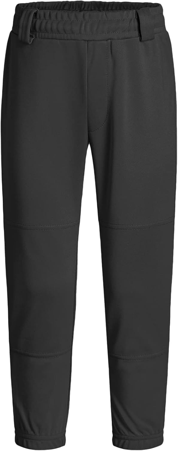 QBK Toddler Boys Baseball Pants for T-Ball and Softball Play