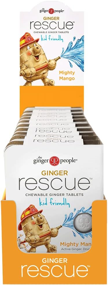 Mighty Mango Rescue Chewable Tablets by The Ginger People
