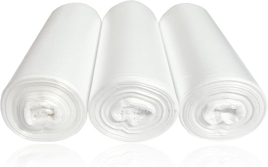 SOSOHOME 6 Gallon Trash Bags - 75 Clear Liners