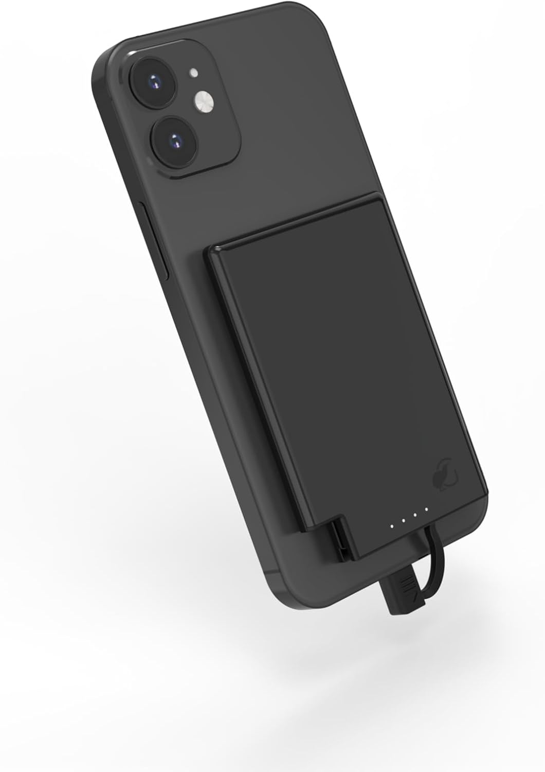 5000mAh Ultra Slim Portable Charger with Built-in Lightning Cable